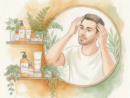 How to Build a Scalp Care Routine for Men With Dandruff in India 2026 - Step-by-Step Guide (2026)